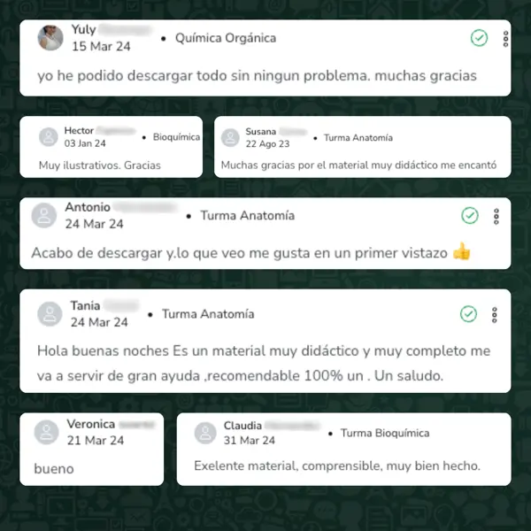 Opinión de estudiante sobre Farmacología en Mapas